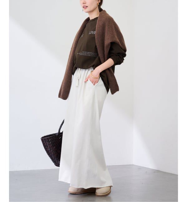 FRAMeWORK「ロゴロンT(LIVELY)」|Tシャツ・カットソー|