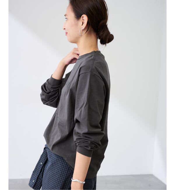 FRAMeWORK「ロゴロンT(LIVELY)」|Tシャツ・カットソー|