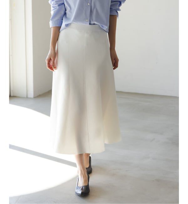 NOBLE「《セットアップ対応》スムースフレアニットスカート」|スカート|