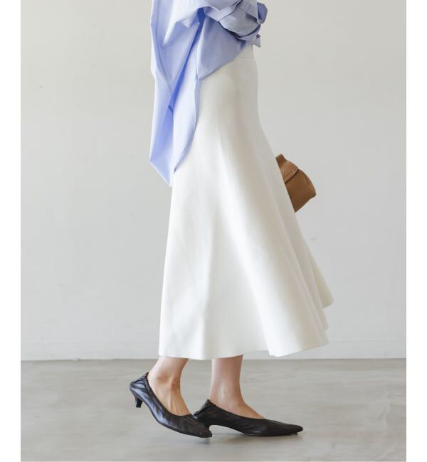 NOBLE「《セットアップ対応》スムースフレアニットスカート」|スカート|