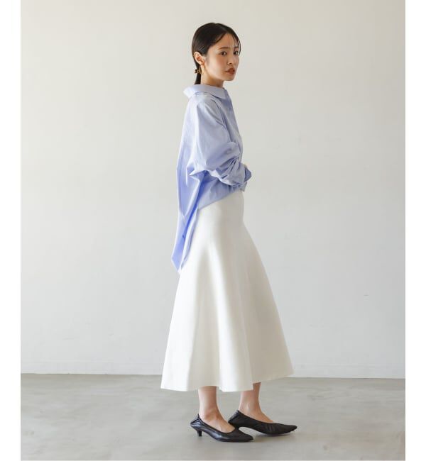 NOBLE「《セットアップ対応》スムースフレアニットスカート」|スカート|