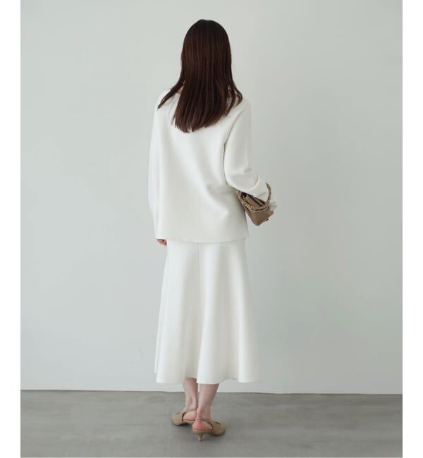 NOBLE「《セットアップ対応》スムースフレアニットスカート」|スカート|