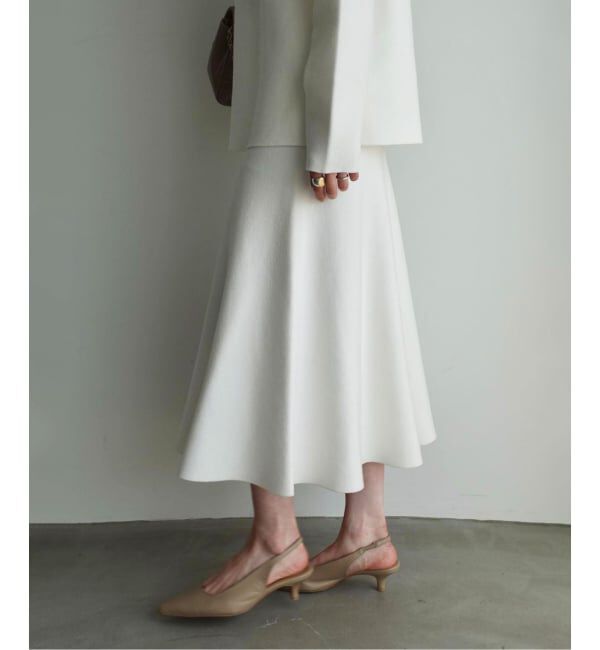 NOBLE「《セットアップ対応》スムースフレアニットスカート」|スカート|
