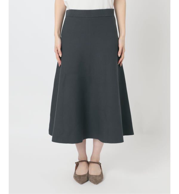 NOBLE「《セットアップ対応》スムースフレアニットスカート」|スカート|