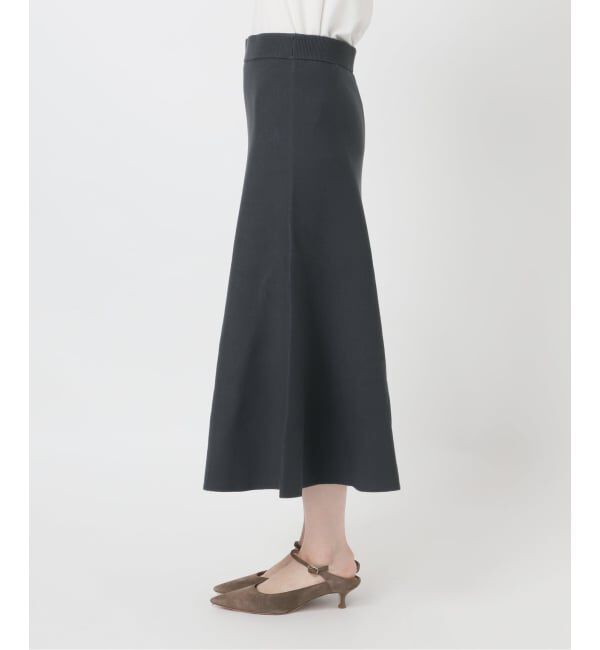 NOBLE「《セットアップ対応》スムースフレアニットスカート」|スカート|