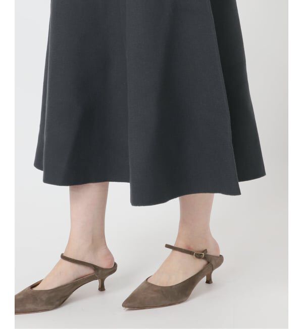 NOBLE「《セットアップ対応》スムースフレアニットスカート」|スカート|