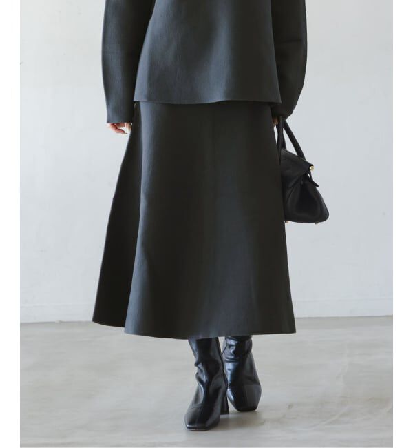 NOBLE「《セットアップ対応》スムースフレアニットスカート」|スカート|