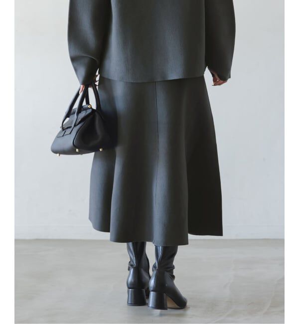 NOBLE「《セットアップ対応》スムースフレアニットスカート」|スカート|