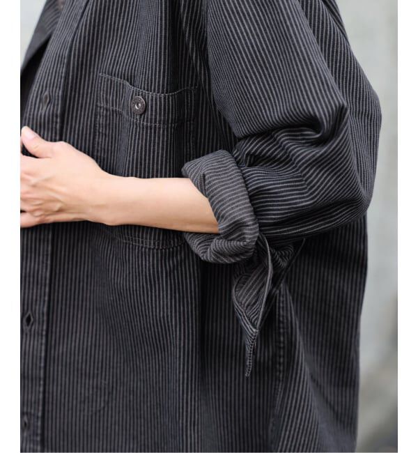 FRAMeWORK「PAYDAY/ペイデイ 別注ヒッコリーシャツブルゾン」|シャツ・ブラウス|