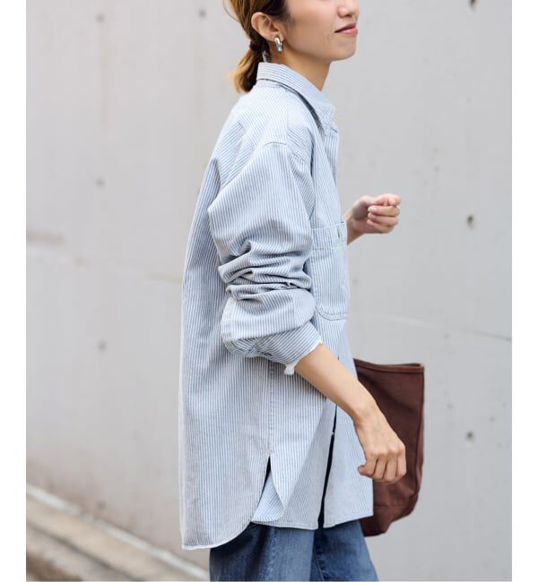 FRAMeWORK「PAYDAY/ペイデイ 別注ヒッコリーシャツブルゾン」|シャツ・ブラウス|