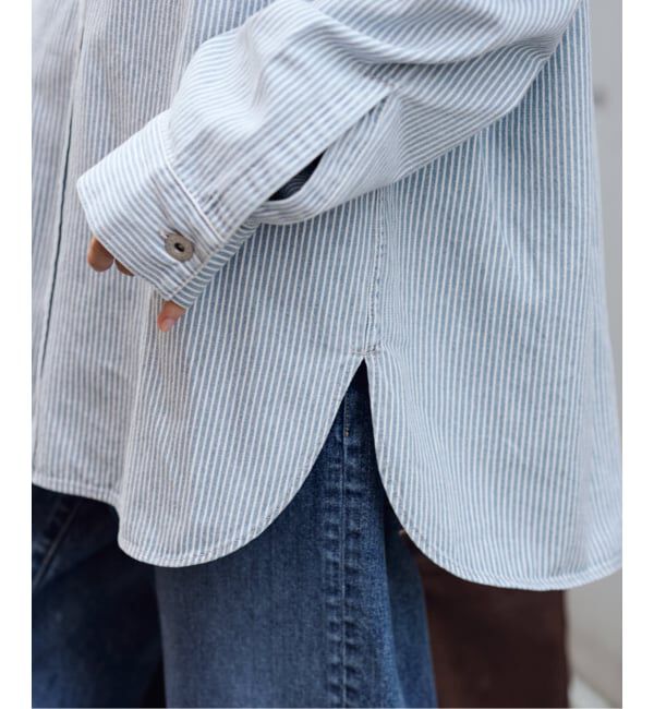 FRAMeWORK「PAYDAY/ペイデイ 別注ヒッコリーシャツブルゾン」|シャツ・ブラウス|