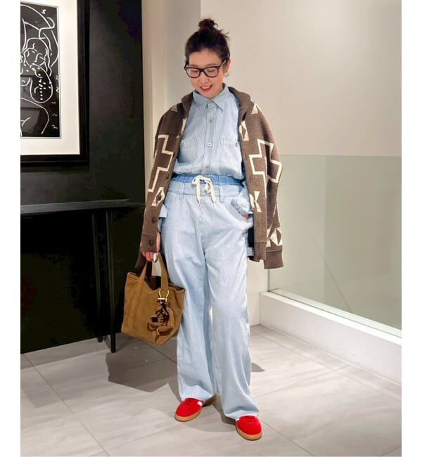 FRAMeWORK「PAYDAY/ペイデイ 別注ヒッコリーシャツブルゾン」|シャツ・ブラウス|