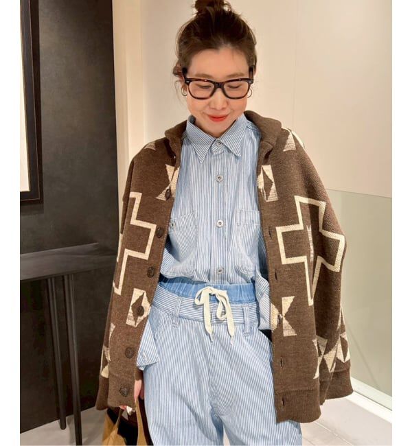 FRAMeWORK「PAYDAY/ペイデイ 別注ヒッコリーシャツブルゾン」|シャツ・ブラウス|