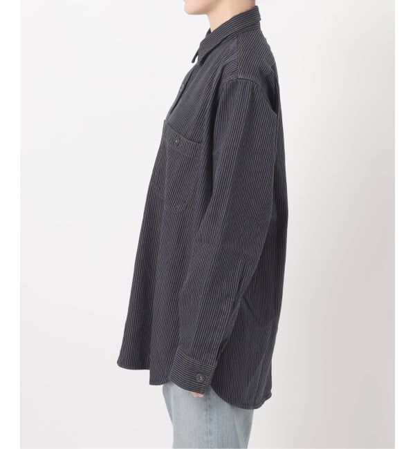 FRAMeWORK「PAYDAY/ペイデイ 別注ヒッコリーシャツブルゾン」|シャツ・ブラウス|