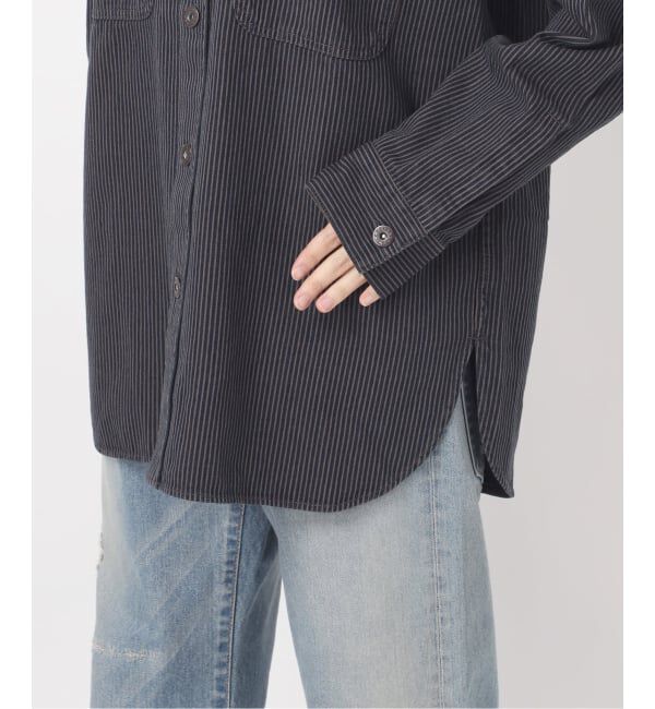 FRAMeWORK「PAYDAY/ペイデイ 別注ヒッコリーシャツブルゾン」|シャツ・ブラウス|