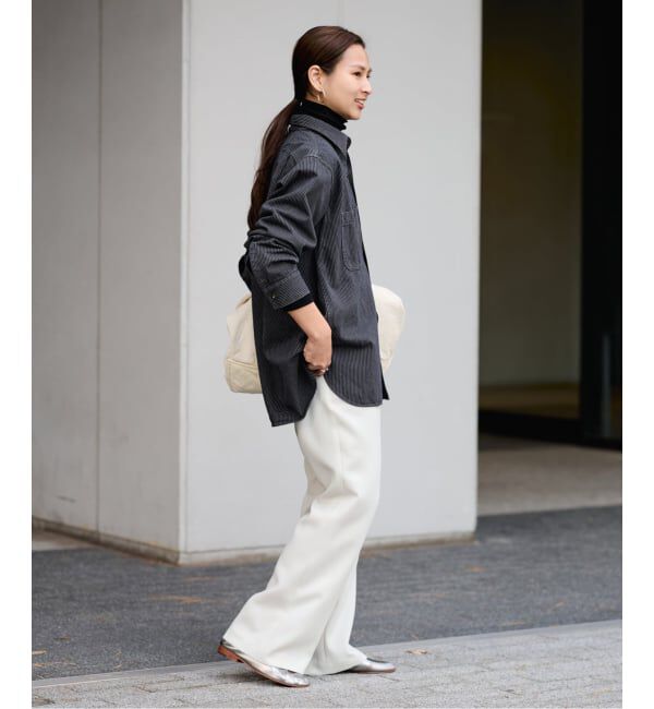 FRAMeWORK「PAYDAY/ペイデイ 別注ヒッコリーシャツブルゾン」|シャツ・ブラウス|