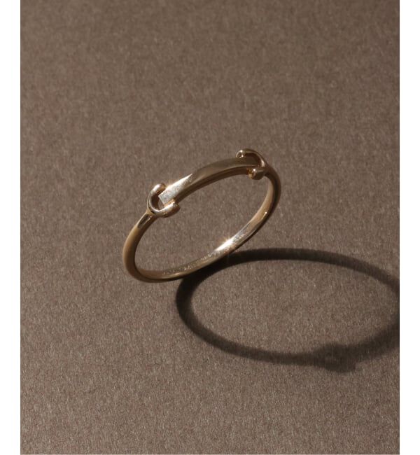 Lilas by Spick&Span「《WEB限定》バックルリング K10」|リング|