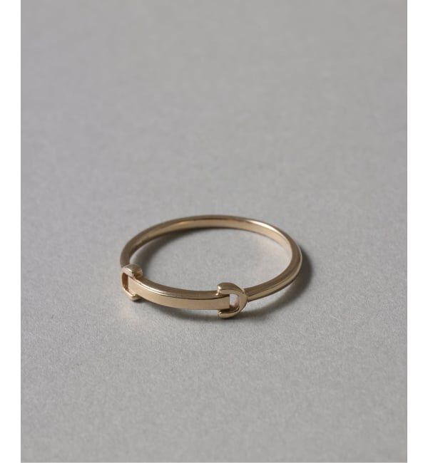 Lilas by Spick&Span「《WEB限定》バックルリング K10」|リング|