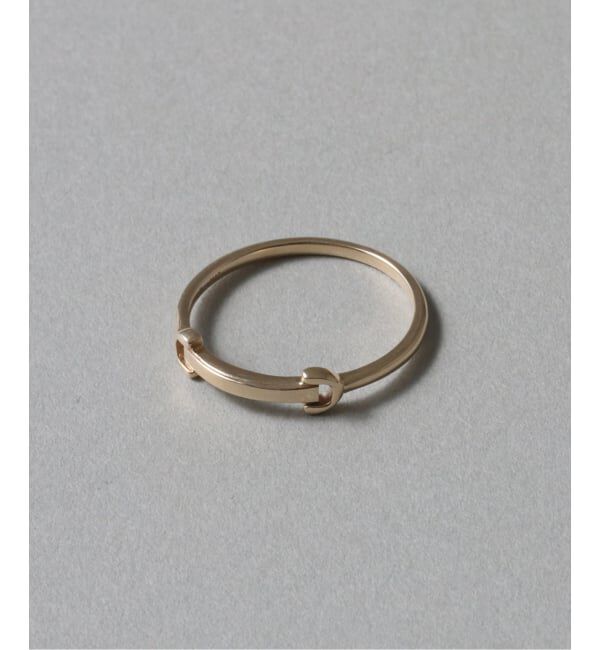 Lilas by Spick&Span「《WEB限定》バックルリング K10」|リング|