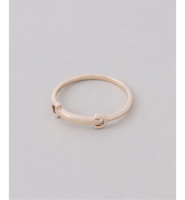 Lilas by Spick&Span「《WEB限定》バックルリング K10」|リング|