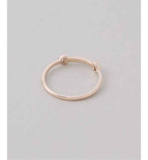 Lilas by Spick&Span「《WEB限定》バックルリング K10」|リング|