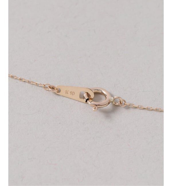 Lilas by Spick&Span「《WEB限定》ブラウンH&Cダイヤヘキサゴン40cmネックレス K10」|ネックレス|