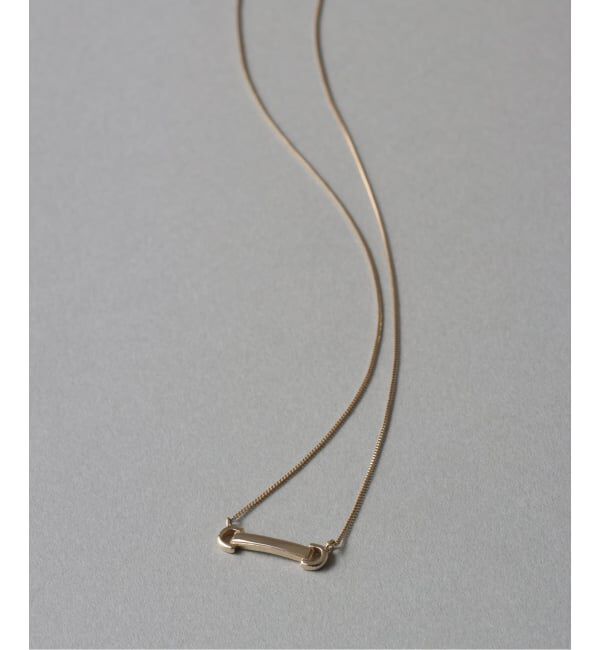 Lilas by Spick&Span「《WEB限定》バックルネックレス K10」|ネックレス|