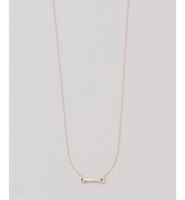 Lilas by Spick&Span「《WEB限定》バックルネックレス K10」|ネックレス|