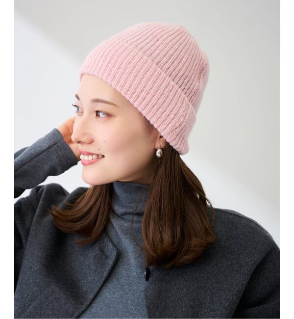 FRAMeWORK「HIGHLAND2000 cashmere bob キャップ」|キャップ・キャスケット|ピンク B