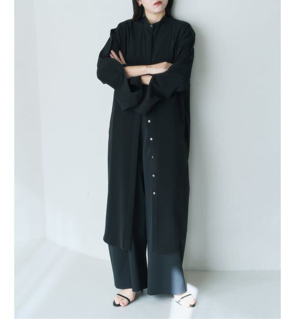 HARDY NOIR「ブザムシャツワンピース」|ワンピース|ブラック