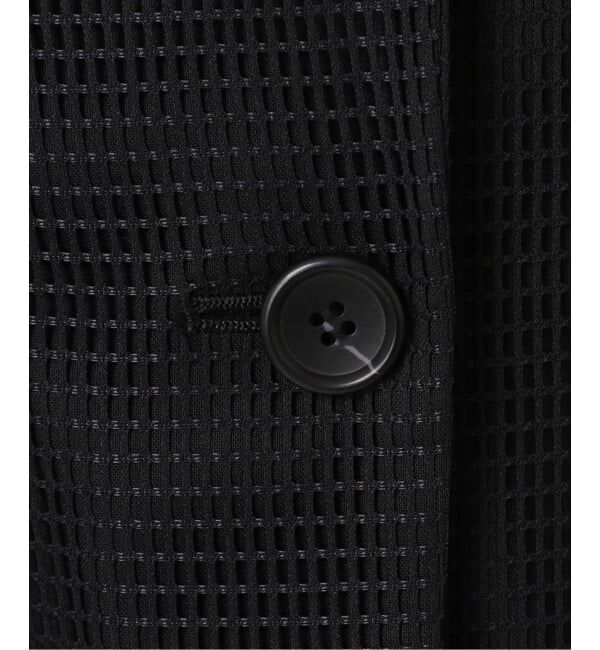 NOBLE「《予約》エアリーメッシュロングジャケット」|テーラードジャケット|