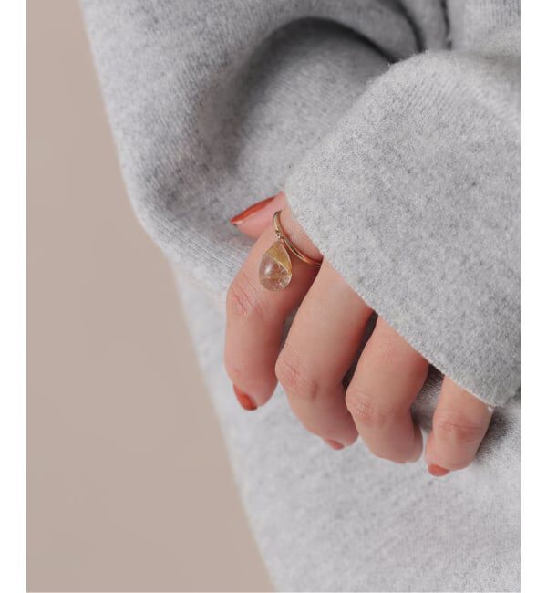 Lilas by Spick&Span「スイングルチルクォーツリング K10」|リング|