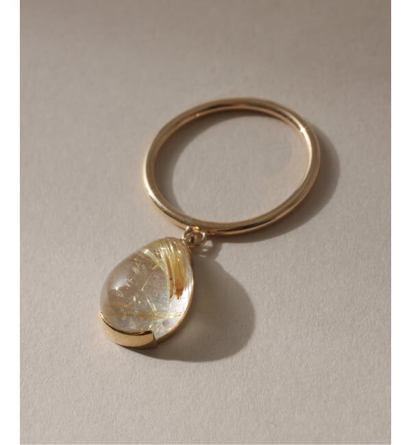 Lilas by Spick&Span「スイングルチルクォーツリング K10」|リング|