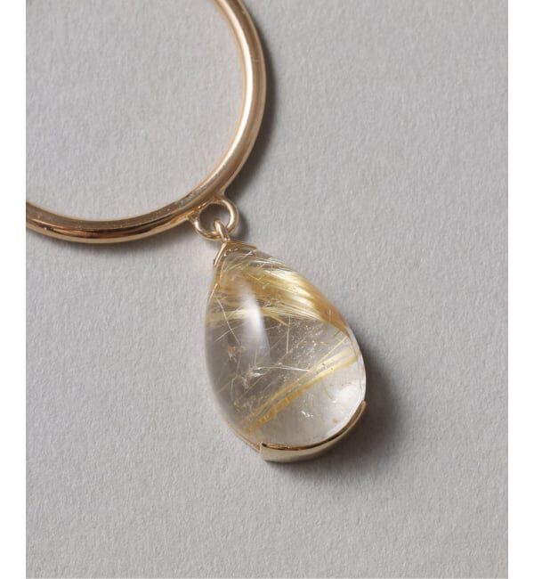 Lilas by Spick&Span「スイングルチルクォーツリング K10」|リング|