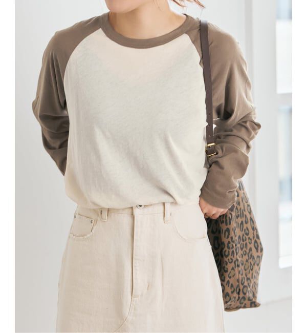 Spick and Span「シアーラグランTシャツ」|Tシャツ・カットソー|