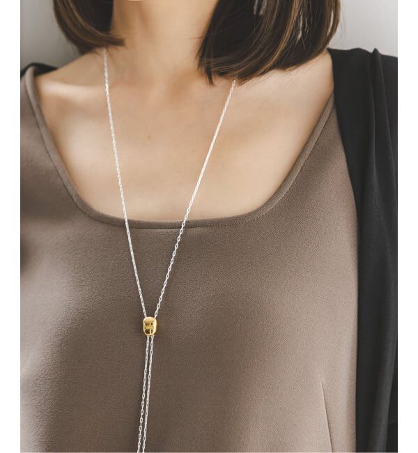 NOBLE「in mood/インムード SLIDE chain necklace」|ネックレス|