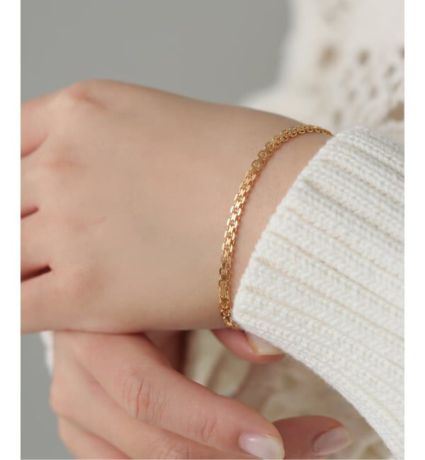 Lilas by Spick&Span「ビスマルクチェーンブレスレット K18」|ブレスレット・バングル|