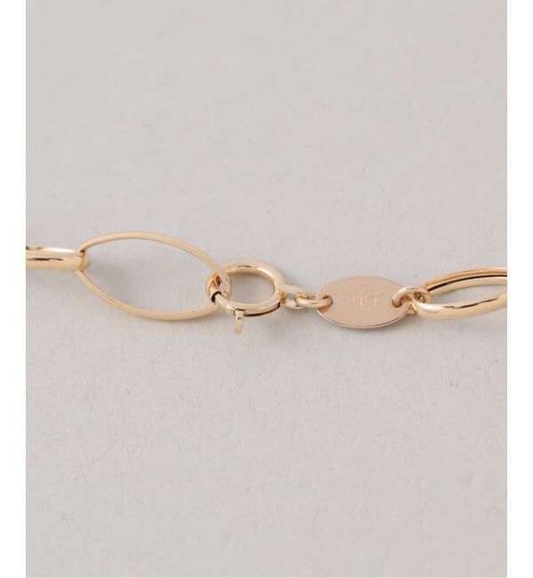 Lilas by Spick&Span「オーバルチェーンネックレス K18」|ネックレス|