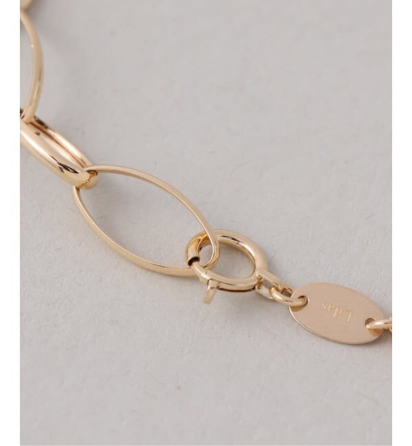 Lilas by Spick&Span「オーバルチェーンブレスレット K18」|ブレスレット・バングル|