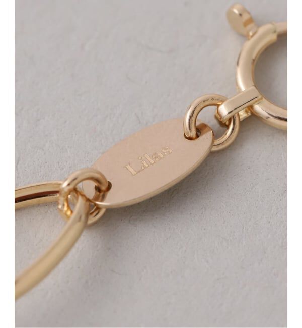 Lilas by Spick&Span「オーバルチェーンブレスレット K18」|ブレスレット・バングル|