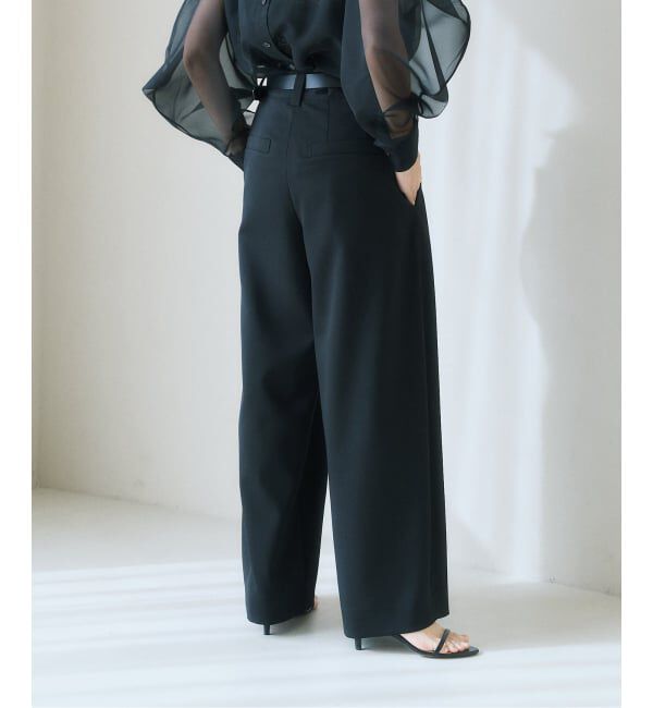 HARDY NOIR「《追加予約2》ダブルクロス2タックバレルパンツ」|スラックス|