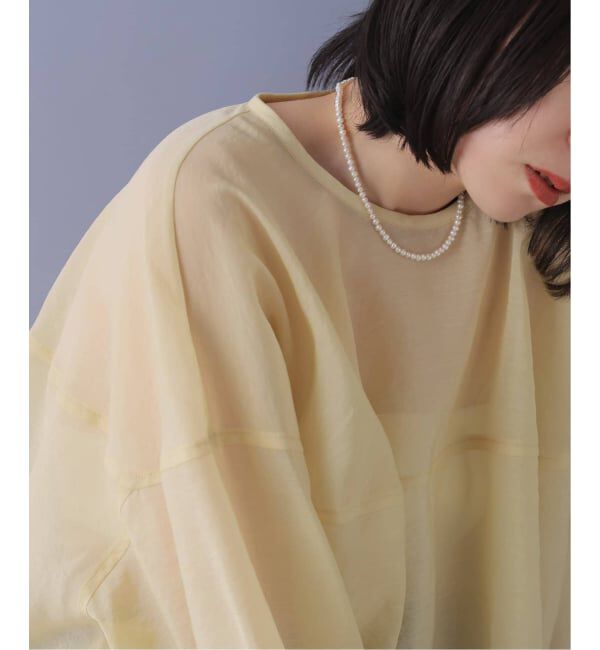 Lilas by Spick&Span「ポテトパール38cmネックレス SV」|ネックレス|