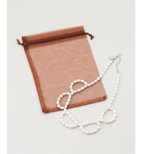  「POP ADER.bijoux/ポップ アデルビジュー Juliette pearl necklace」|ネックレス|