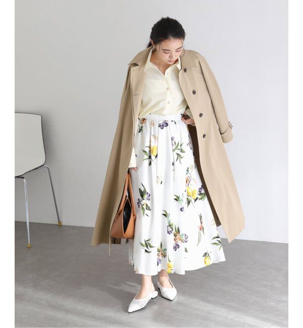  「【洗える】スリットカフスシャツ」|シャツ・ブラウス|