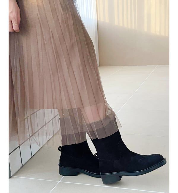 「《WEB限定》Le decore / ル デコレsuede ブーツ」|ロングブーツ|