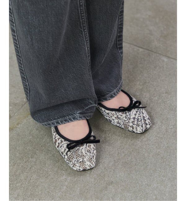  「《追加》スクエアソフトレースバレエ」|バレエシューズ|