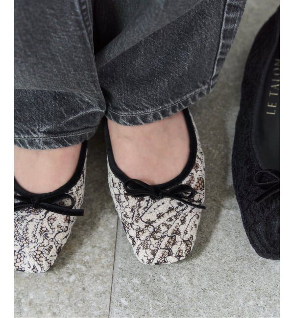  「《追加》スクエアソフトレースバレエ」|バレエシューズ|