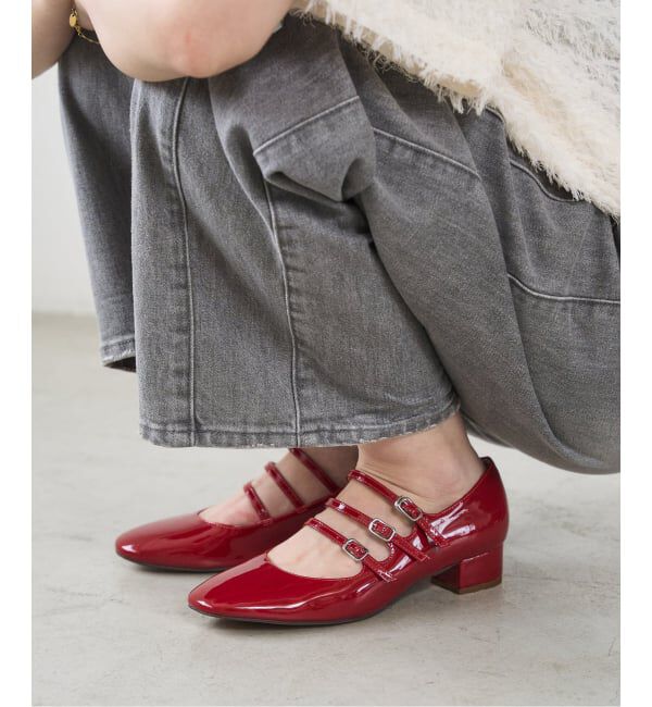  「3cmトリプルベルトメリージェーン」|パンプス|