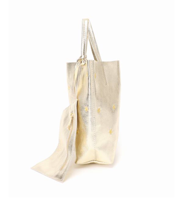  「MARLON/マーロン STARS EMBROIDERED TOTE」|トートバッグ|