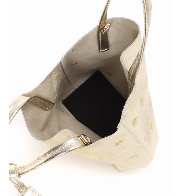  「MARLON/マーロン STARS EMBROIDERED TOTE」|トートバッグ|